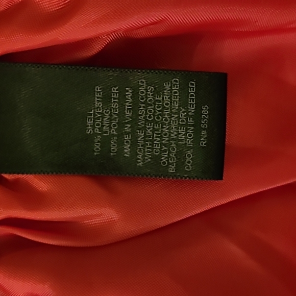 EXPRESS Candy Apple Red A-line Skirt sz 8 - Picture 7 of 7